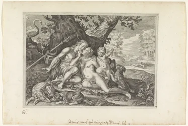 金星はアドニスに警告します Ovid