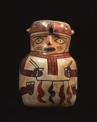 花瓶、紀元前500年～紀元後500年（陶製
