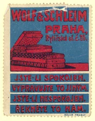 ウルフとシュライムの生地、プラハ