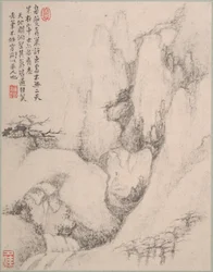 風景、17世紀後半。