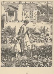 Wayside Posies: Original Poems of the Country Life、1867年からの島の蜂。