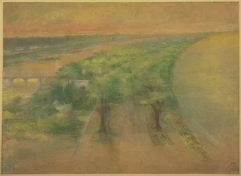 Plan of Chicago 1909 のプレート 50 A: シカゴ。 サウスショアの提案された公園の眺め...