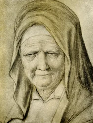 フランスの女性の肖像画