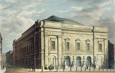 1812年、1826年にベンジャミンワイアットが設計したロンドンのシアターロイヤル、ドルリーレーン