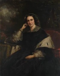 アンナワトソンスチュアート、ca。 1862年。