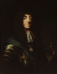 ジャン2世カジミール・ヴァーサ - ジョン2世カジミール・ヴァーサ(1609-1672)の肖像 par Schultz, Daniel, the Younger (1615-1683).油彩・キャンバス、サイズ：90x71、1661年頃、ワルシャワのMuzeum Narodowe