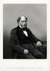 Archibald Alison、スコットランドの教訓的で哲学的な作家、c1880