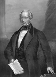 ヘンリージョンテンプル1784-1865、第3子爵パーマストン、イギリスの政治家、1857年。