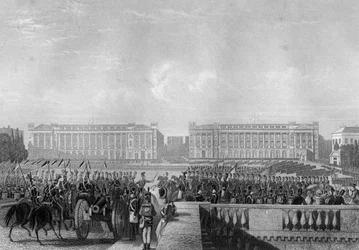 同盟国のエントリパリ、1815年c1857
