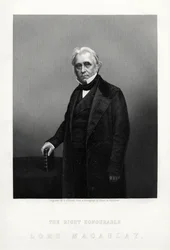 トーマス・バビントン・マコーレー、イギリスの詩人、歴史家、ホイッグ党の政治家、c1880。