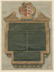 Memorial da Sra. Mary Skippon da Acton Church