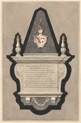 James Eckersall と彼の妻 Catherine と彼の 2 番目の妻 Catherine と彼の 2 番目の妻 Jane の記念碑 (Drayton Church)