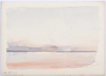 1916年頃（紙に鉛筆とトイレ）