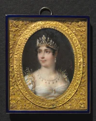 ジョゼフィーヌ・ド・ボーアルネ、フランス皇后の肖像、c。 1806。