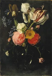 花瓶の花。