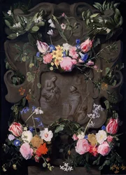 花輪の中のセントバーナードの奇跡、1645-1655
