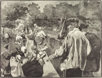 植物園にて、1889年。