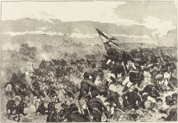 プレヴナの戦い。 7 月 30 日、ハイツへの攻撃...、18831890。