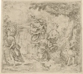 蛇に殺されたエウリュディケー