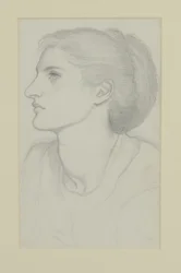 梨花の頭、1865-70