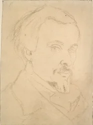 自画像、c1850-1870