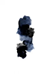 抽象的なインクの雲