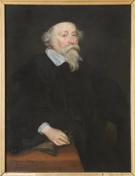 Jean Casimir de Deux PontsCleebourg - Zweibruecken-KleeburgのPalatine伯爵John Casimir (1589-1652)の肖像、Beck, David (1621-1656)によるものです。油彩・キャンバス寸法：103x80cmストックホルム国立博物館