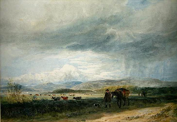 Ludwea Meadows (水彩・紙)