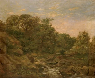 Bettws-y-Coedの近く、1810年頃。
