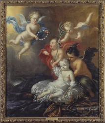 スウェーデン王子ウルリク（1684-1685）、その死の寓意