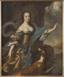 Princesse Anne Dorothee de Holstein Gottorp - Princess Anna Dorothea of Holstein-Gottorp (1640-1713)の肖像画、エーレンシュタール、David Kloecker (1629-1698)によるもの。油彩・キャンバスサイズ：146x122cmストックホルム国立博物館