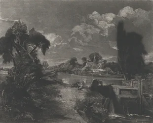 Stour のロック、1830 年。