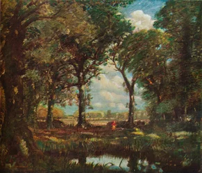 ウッドランドプール、c1905