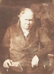 モンロー博士、1843～47年。 作成者: David Octavius Hill、Robert Adamson、Hill & Adamson。