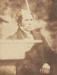 ウェルシュ博士、1843～47年。 作成者: David Octavius Hill、Robert Adamson、Hill & Adamson。