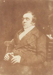 フレデリック・モノー・パリ、1843-47年。 作成者: David Octavius Hill、Robert Adamson、Hill & Adamson。