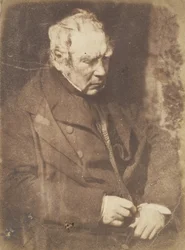 ジョン・マンロー将軍、ティーニッチ、1843-47。 作成者: David Octavius Hill、Robert Adamson、Hill & Adamson。