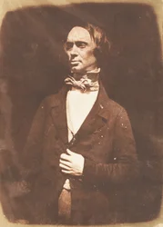H.B. ジョンストン、R.S.A.、1843-47。 作成者: David Octavius Hill、Robert Adamson、Hill & Adamson。