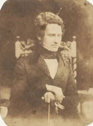 [男]、1843-47。 作成者: David Octavius Hill、Robert Adamson、Hill & Adamson。
