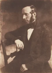[男]、1843-47。 作成者: David Octavius Hill、Robert Adamson、Hill & Adamson。