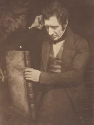 ジェームズ・ナスミスの肖像、c。 1844 年、印刷 18901900。作成者: David Octavius Hill、Robert Adamson、Hill & Adamson。