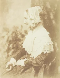 リグビー夫人の肖像、1844年。作成者: David Octavius Hill、Robert Adamson、Hill & Adamson。