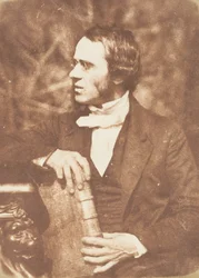 アンドリュー・サザーランド牧師、1843-47年。 作成者: David Octavius Hill、Robert Adamson、Hill & Adamson。