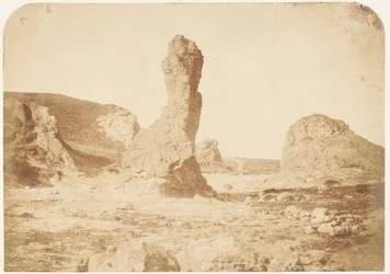 セントアンドリュース。 スピンドルロック、1843-47。 作成者: David Octavius Hill、Robert Adamson、Hill & Adamson。
