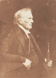 トーマス・チャーマーズ、1843-47。 作成者: David Octavius Hill、Robert Adamson、Hill & Adamson。