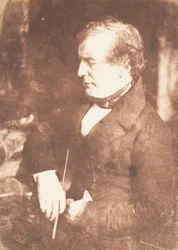 ウィリアム・エティ、1843-47。 作成者: David Octavius Hill、Robert Adamson、Hill & Adamson。