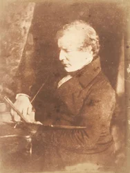 ウィリアム・エティ、R.A.、1843-47。 作成者: David Octavius Hill、Robert Adamson、Hill & Adamson。