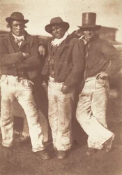 アレクサンダー・ラザフォード、ウィリアム・ラムゼイ、ジョン・リントン、1843～1847年。 クリエイター：デビッド・オクタビアス・ヒル、ロバート・アダムソン。