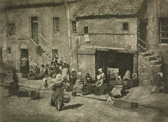 カメラワーク: ニューヘブン・フィッシャーリーズ、1909年。クリエイター: David Octavius Hill、Robert Adamson。
