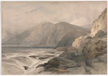 シリア沿岸、1839年。